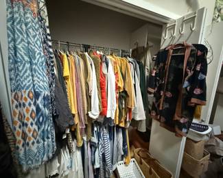 Thousands of women's clothing items - size small to large