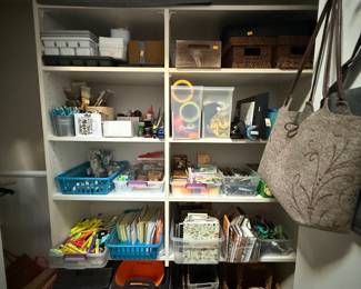 Office supplies, hundreds of cool bins and totes