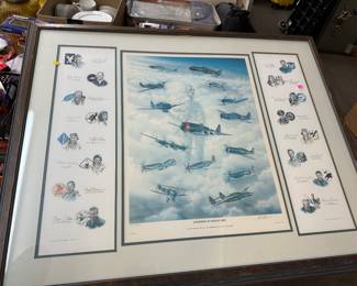 001 Gathering Of Eagles 1985 Autographed by Each Pilot