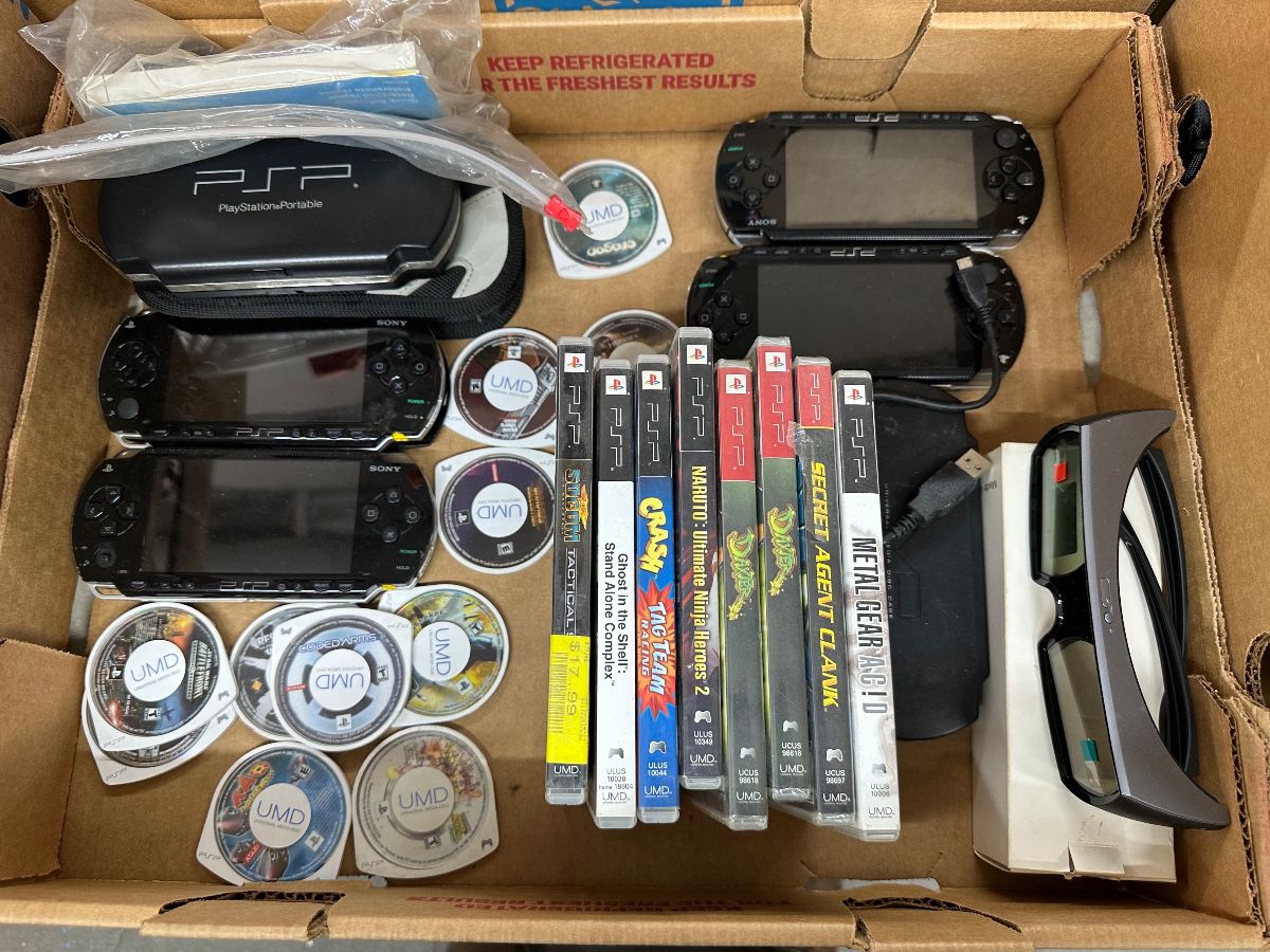  001 PlayStation PSPs