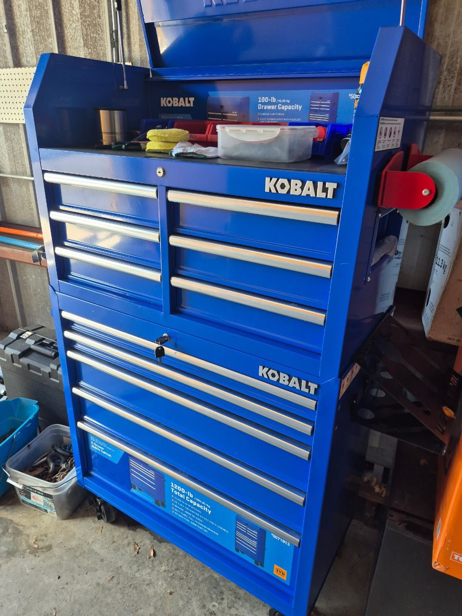 001 Large rolling Kobalt Stacking Toolbox