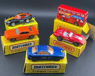Matchbox Cars In Boxes