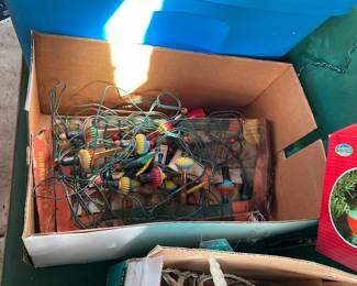 Vintage bubble lights