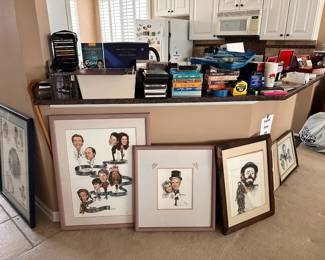 Large Prints (frame) cds/dvds/VHS