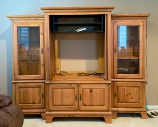 Kincaid solid wood Entertainment Center