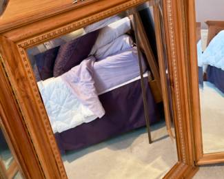 Kincaid 3 panel Mirror - can be attached to a dresser
