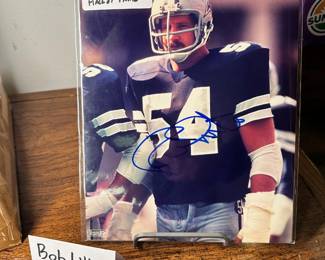 Signed Football Photo