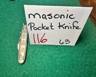 Masonic Pocket Knife