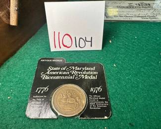 State of Maryland American Revolution Bicentennial 