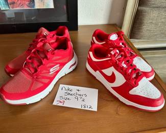 Nike and Sketchers Shoes