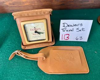 Dewars Travel Set