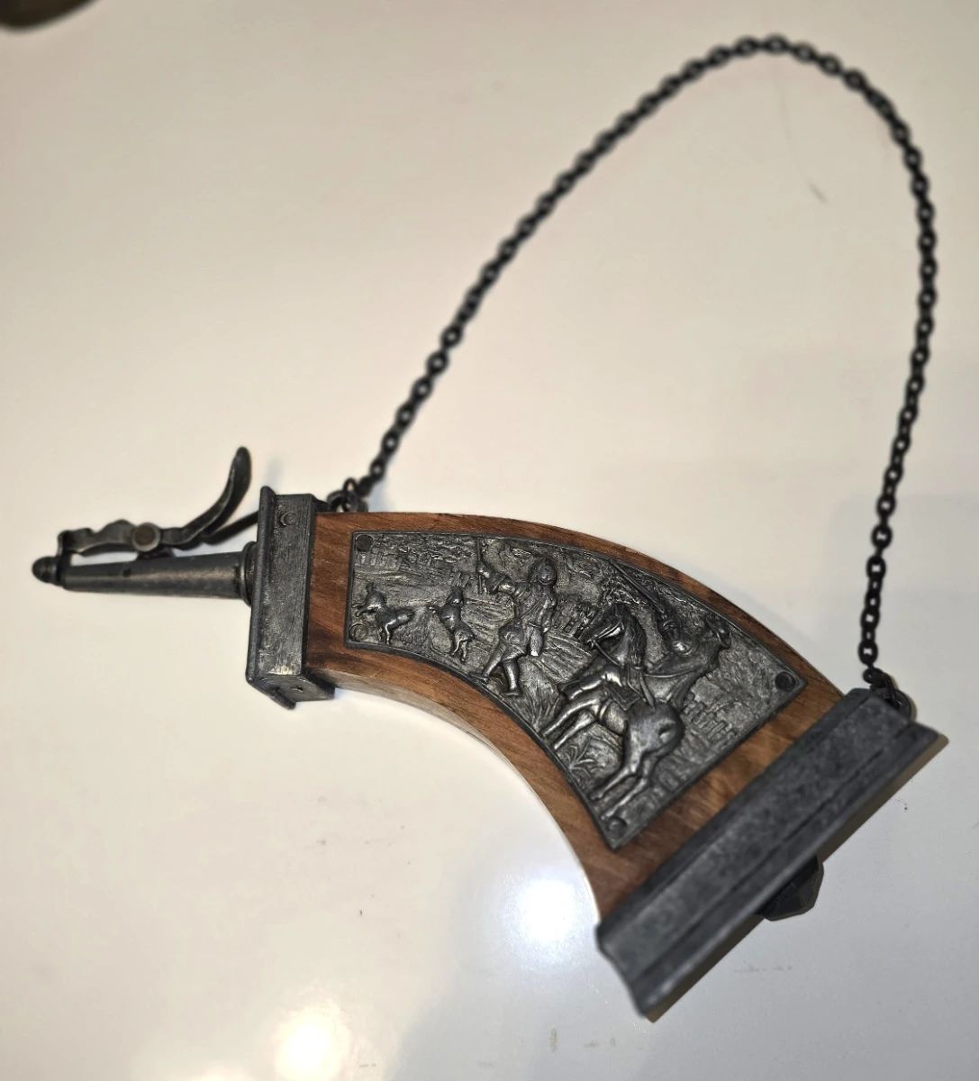 Antique Gun Powder Flask