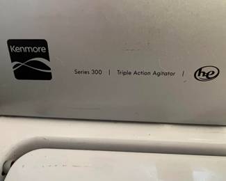 As if you needed any proof, here is the label from the washing machine.  It is a Kenmore.