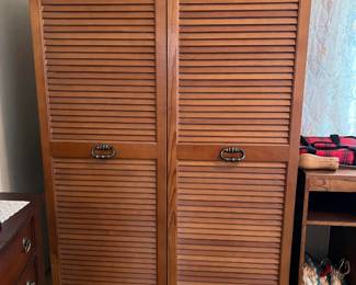 This cabinet has a good style.  