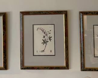 Here is a nice, matching set of various flowers.