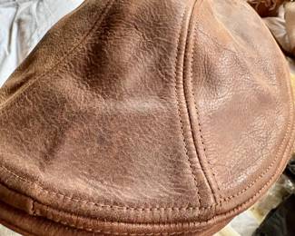 Leather Cap