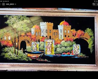 At a different location. 