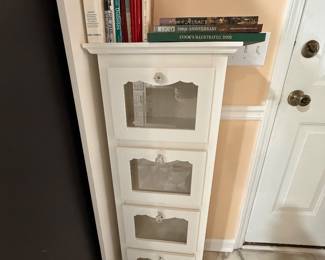 Four bin vegetable cabinet