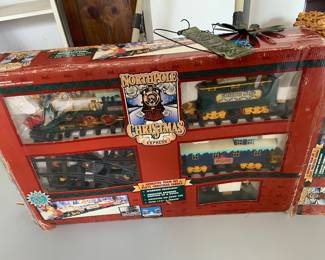 North Pole Christmas Express train set