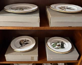 Ray Harm Spode collector plates - qty of 12 - I think