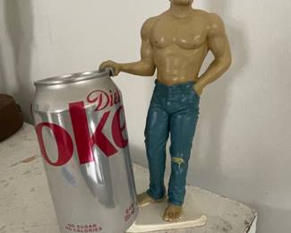 Vintage Ganz "Bottoms Up" can holder