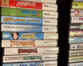 Boxes and instructions only no games sadly 