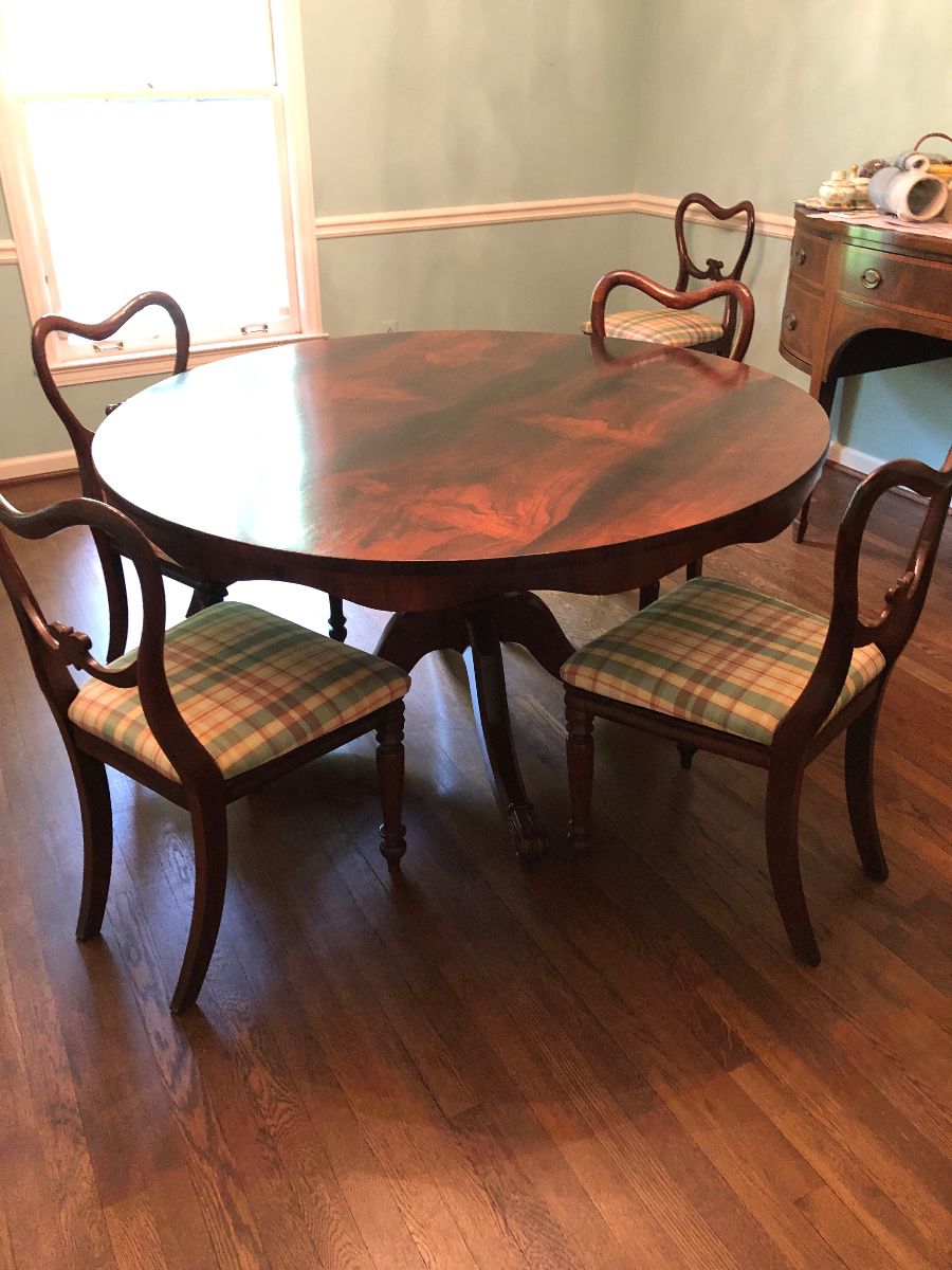 Amazing Rosewood Tilt Top Dining Table
