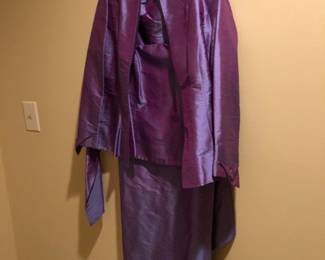 Silk Taffeta Suit
