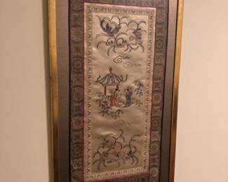 Silk Embroidered Art