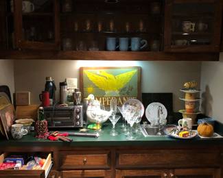 Vintage Art and Bar Accessories 