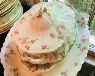 Haviland Limoges Pink Roses