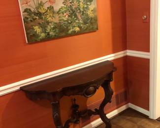 Fantastic Carved Hall Table!! ❤️