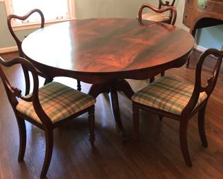 Amazing Rosewood Tilt Top Dining Table