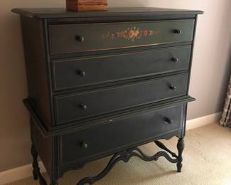 Antique Painted Dresser