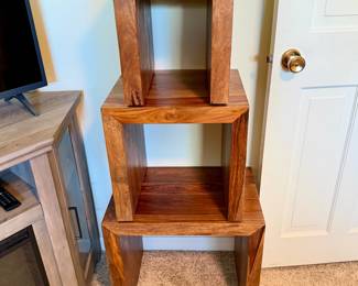 Heavy wood Stacking Tables