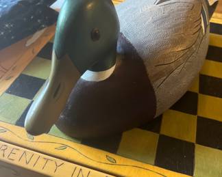 Wood Decoy