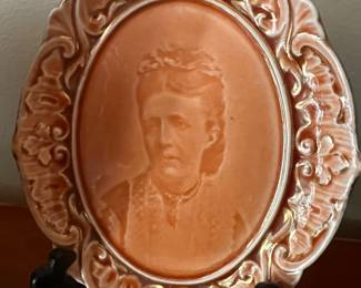 Portrait Dish Vintage Rare
