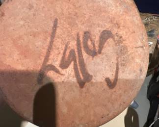 Vase Pottery signed