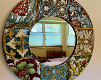 Metal Crafted Wall Mirror lg