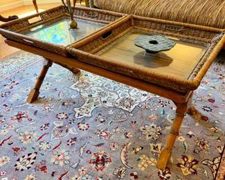 Dual Tray Stand/Coffee Table