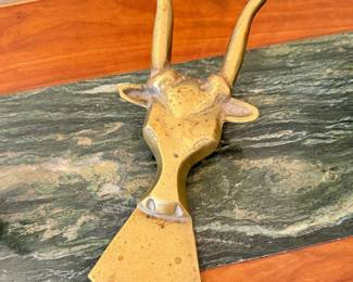 Heavy Brass Boot Jack