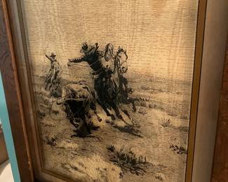 Vintage Photo on Glass