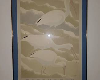Framed poster by Matsumoto