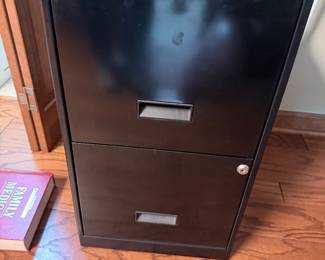 (2) Two Drawer Filing Cabinets