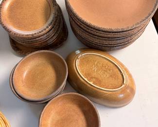 Partial Set of McCoy Pottery 