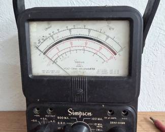 Simpson 261 Series 2 Ohm Meter