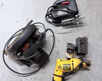 Electric Drill, Jigsaw and Skill Saw 