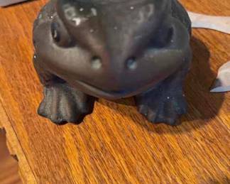 Ceramic Frog by C. Hill