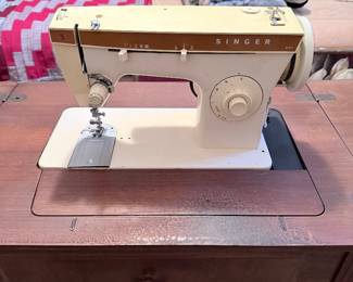 Singer Cabinet Sewing Machine