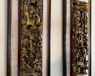 THESE SCULPTED WALL PIECES ARE SOMETHING TO SEE